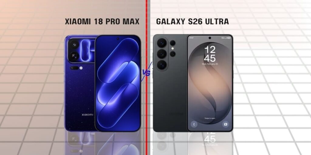 Xiaomi 18 Pro Max проти Samsung Galaxy S26 Ultra: що відрізняє два флагмани