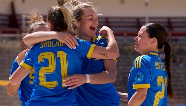 Жіноча збірна України з пляжного футболу вийшла до півфіналу Євроліги-2026