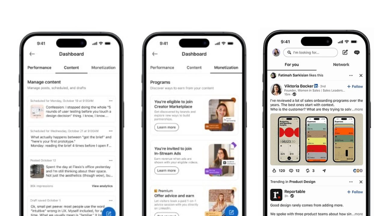 LinkedIn запускає монетизацію відео та платні консультації