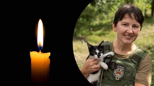 Померла військова парамедикиня батальйону «Госпітальєри» Олена Шарговська