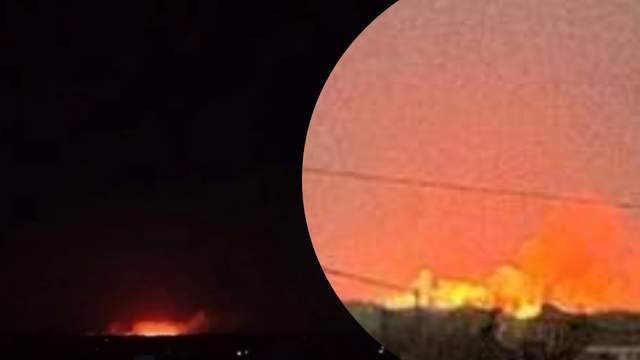 Сили оборони уразили склад боєприпасів окупантів у Хрустальному на Луганщині