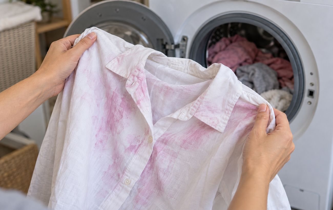 Чому після прання залишаються білі та жирні плями: пояснення виробників і поради
