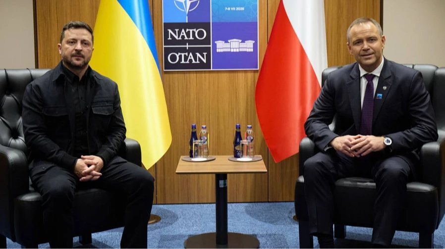 Зеленський відповів Навроцькому: Україна прагне розвивати зв’язки з Польщею на основі поваги