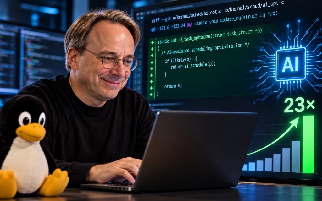 Лінус Торвальдс уперше опублікував ШІ-патч для ядра Linux
